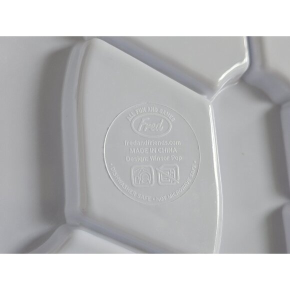 All Fun And Games Kid's Dinner Winner Plates/Fred and Friends Plastic Plate - Picture 9 of 9